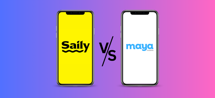 Saily vs Maya Mobile: eSIM Comparison 2025